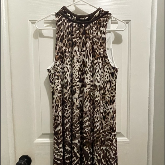 Cato Dresses & Skirts - Cute animal print sleeveless swing dress